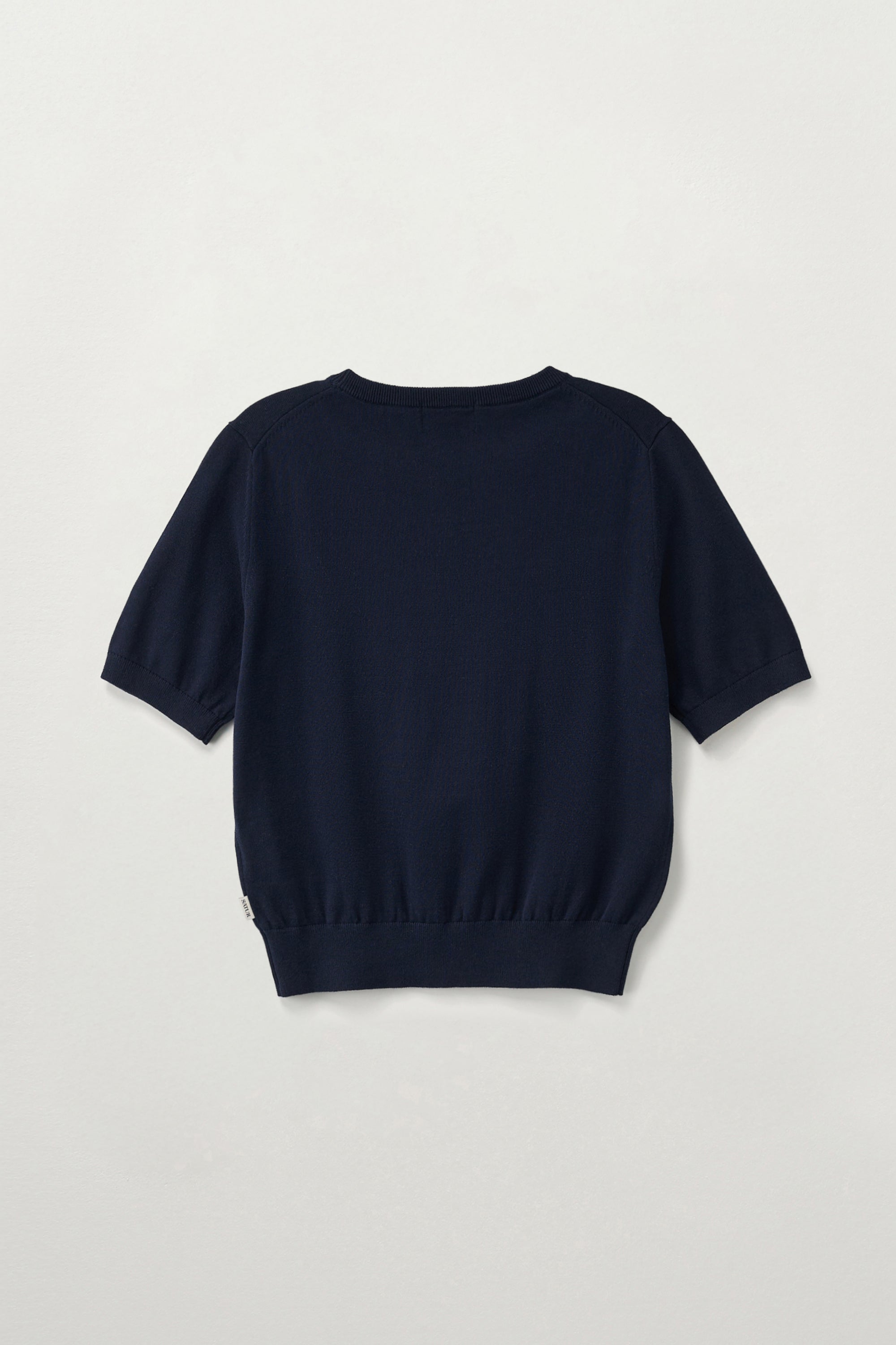 (W) Loren Crew Neck Fine Knit Navy