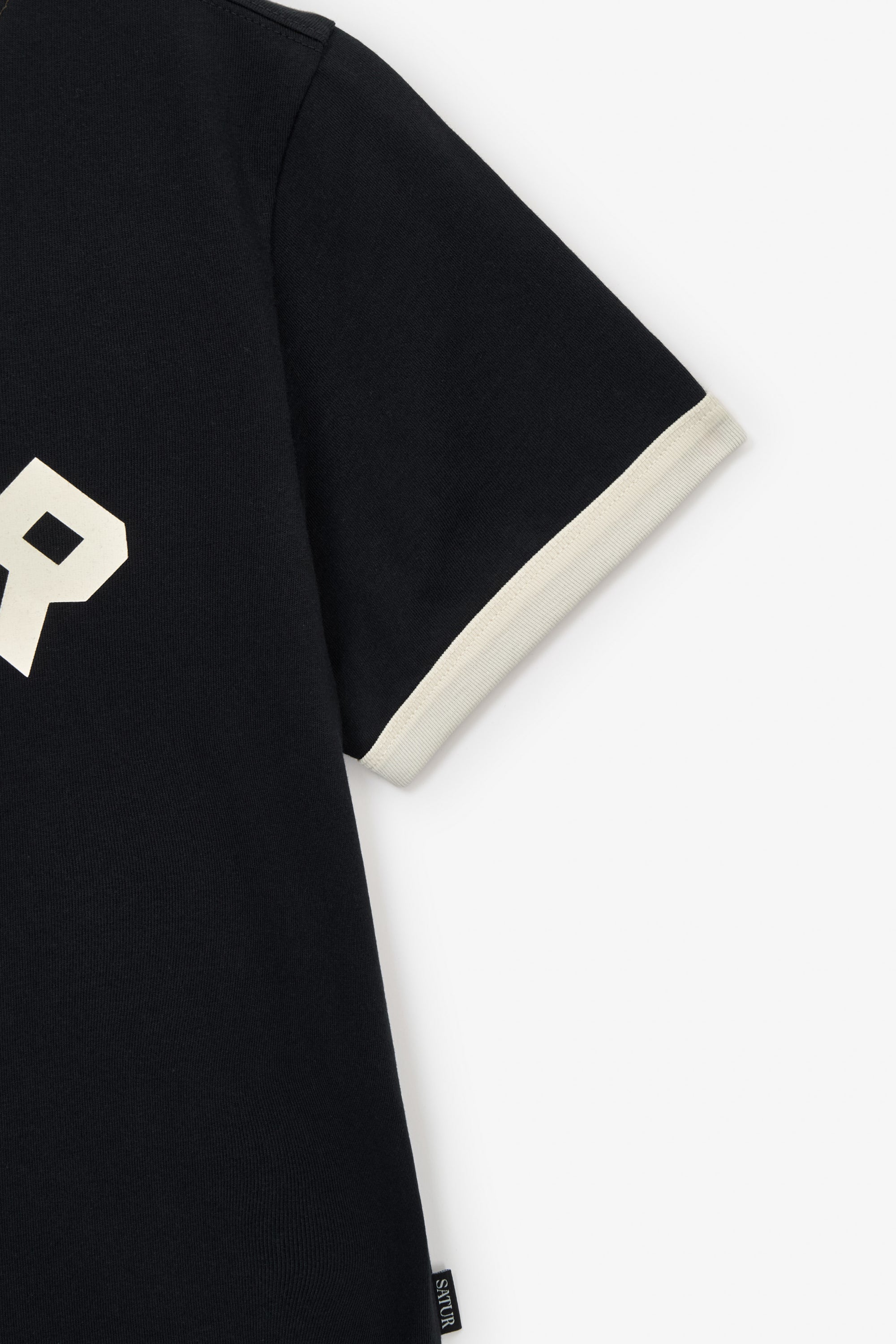(W) Satur Arch Logo Tee Black