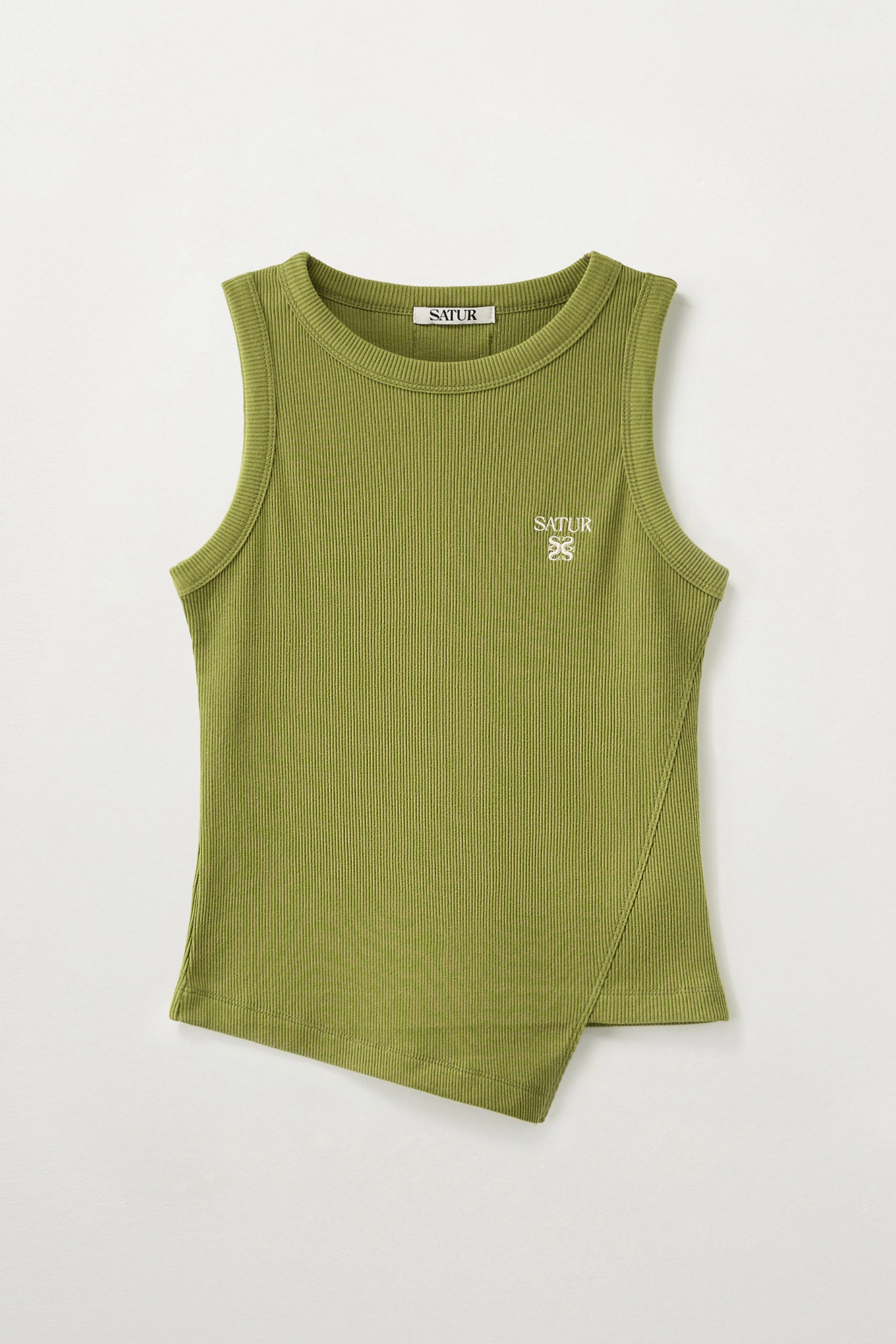 (W) Dublin Sleeveless Olive Green