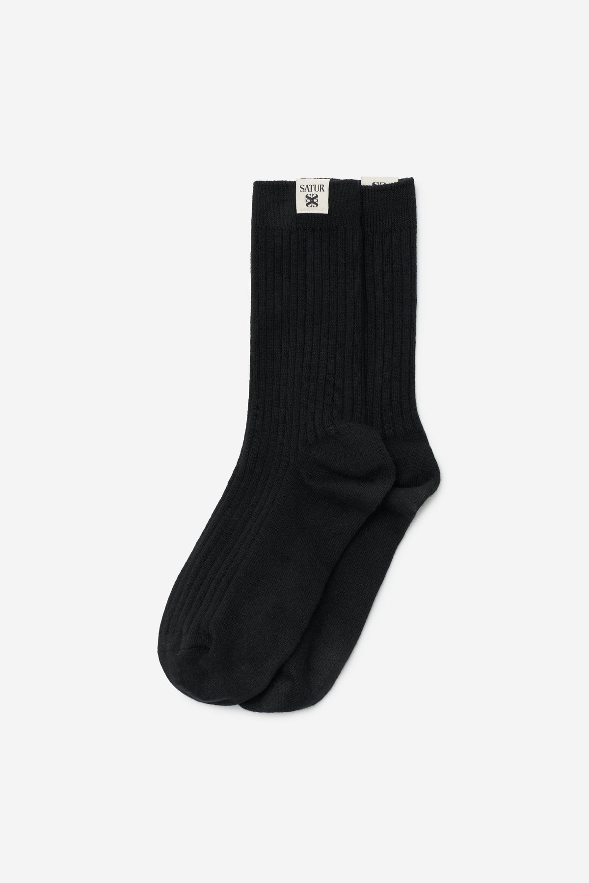 (U) Basic Logo Label Socks
