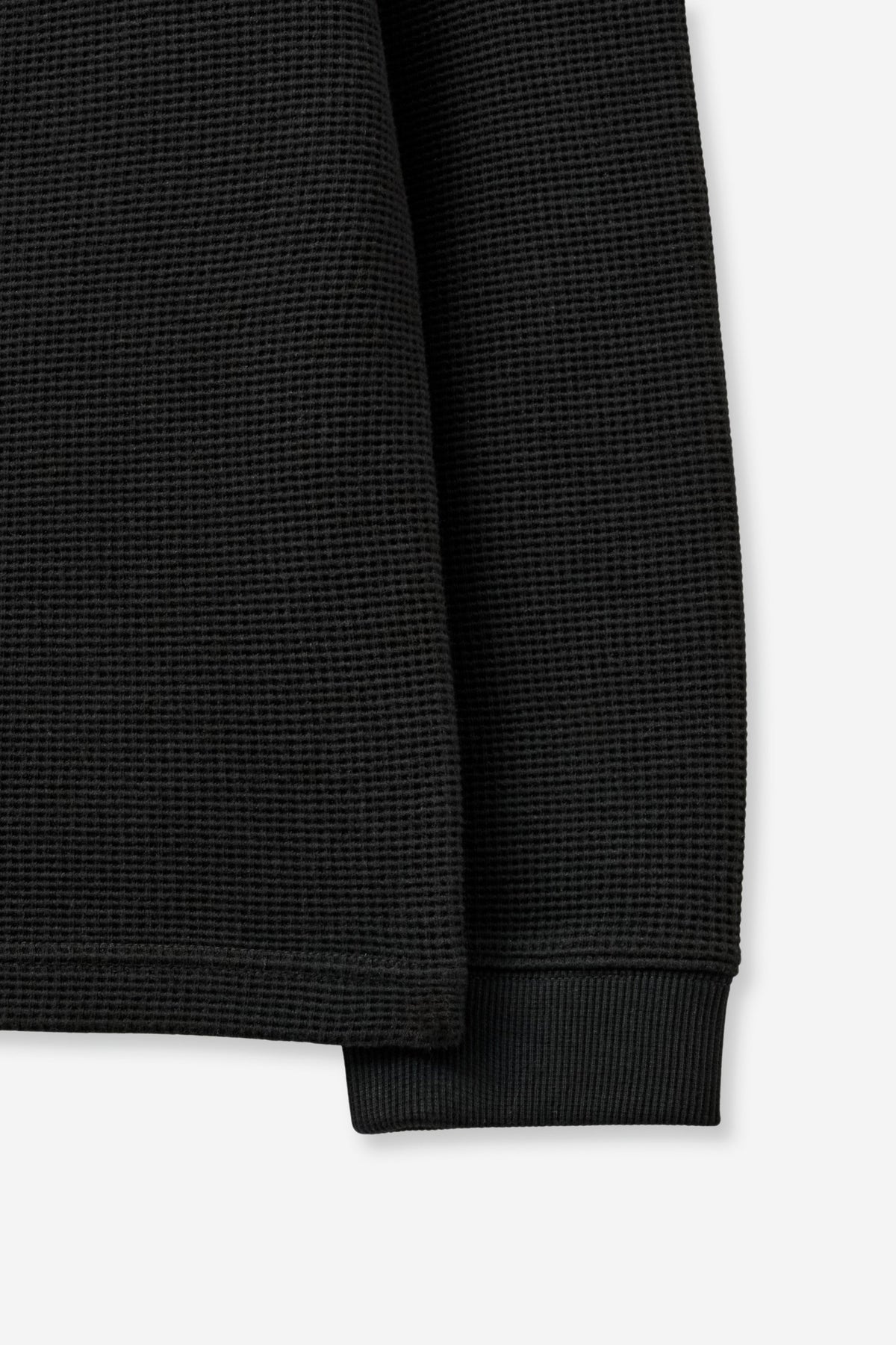 (U) Waffle Henley Long Sleeve