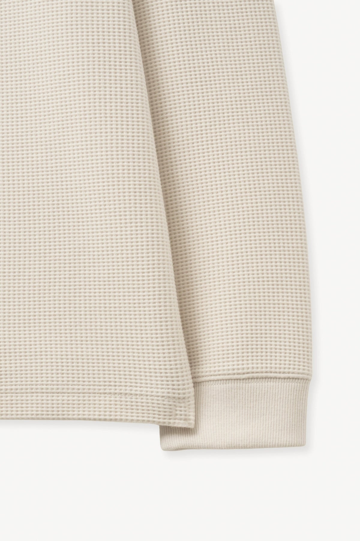 (U) Waffle Henley Long Sleeve