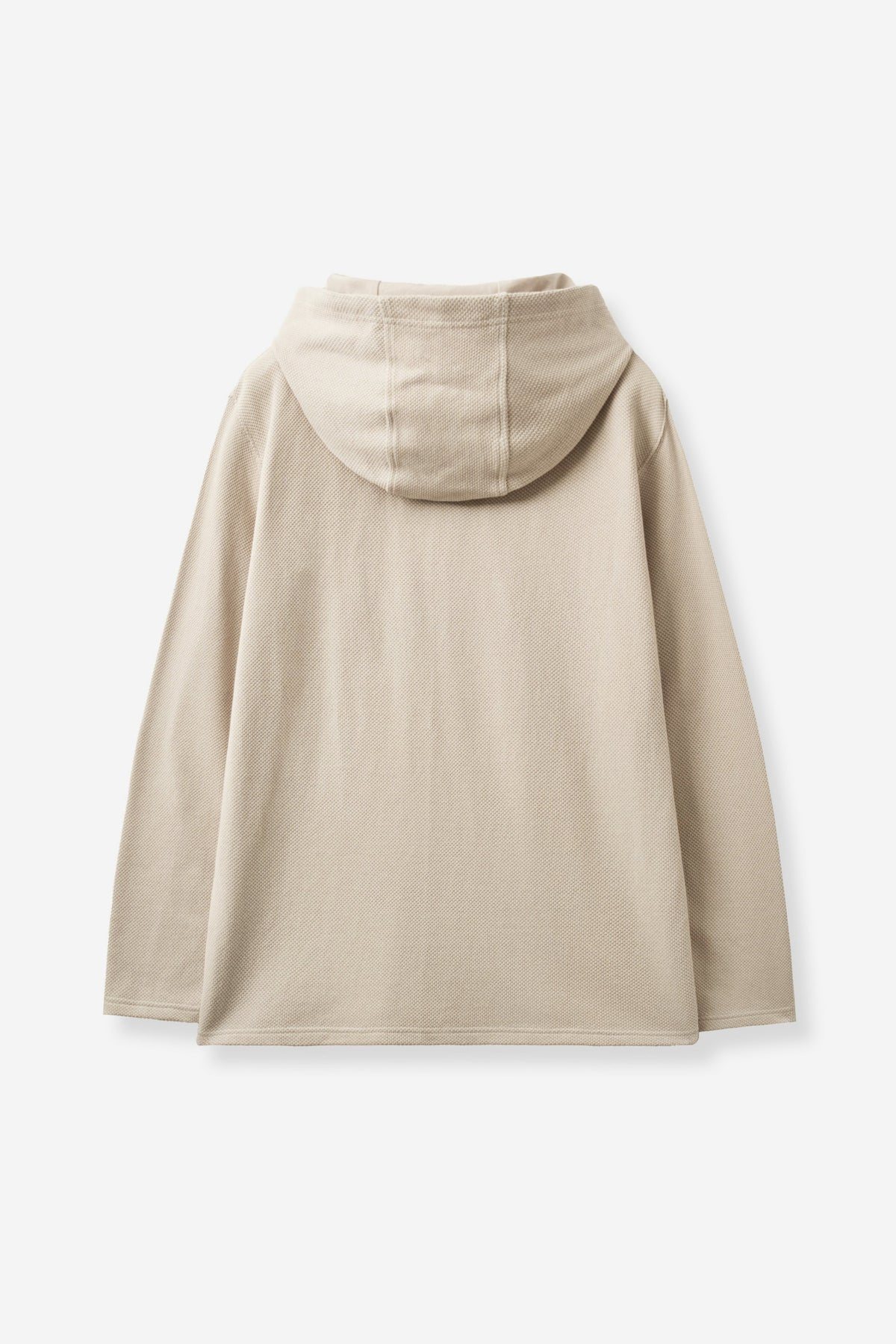 (U) Waffle Button Up Hoodie