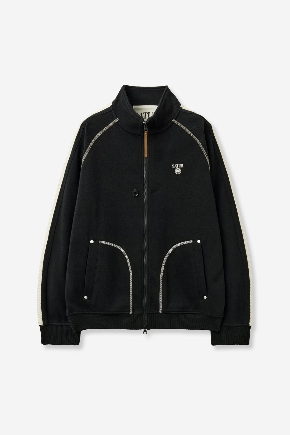 Lawton Stitch Track Zip-up Jacket