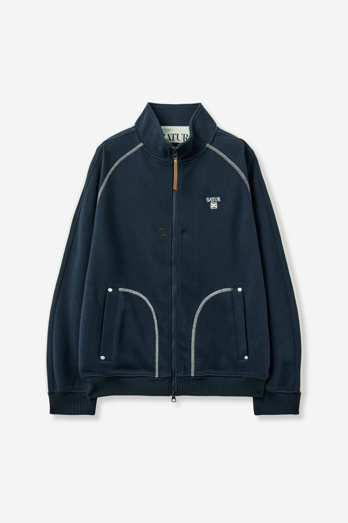 Lawton Stitch Track Zip-up Jacket