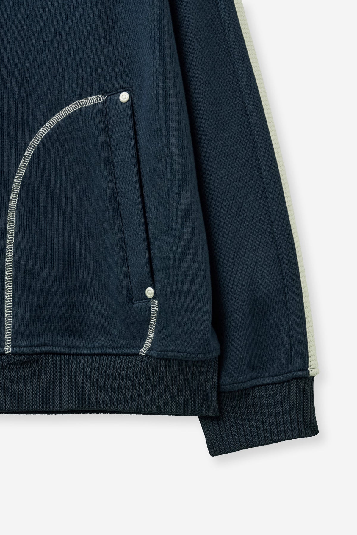 Lawton Stitch Track Zip-up Jacket