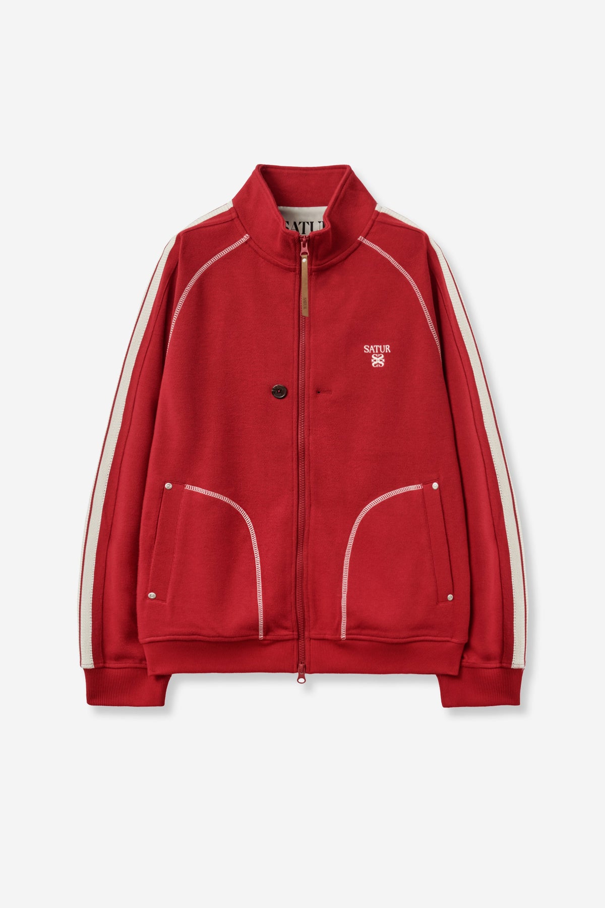 Lawton Stitch Track Zip-up Jacket