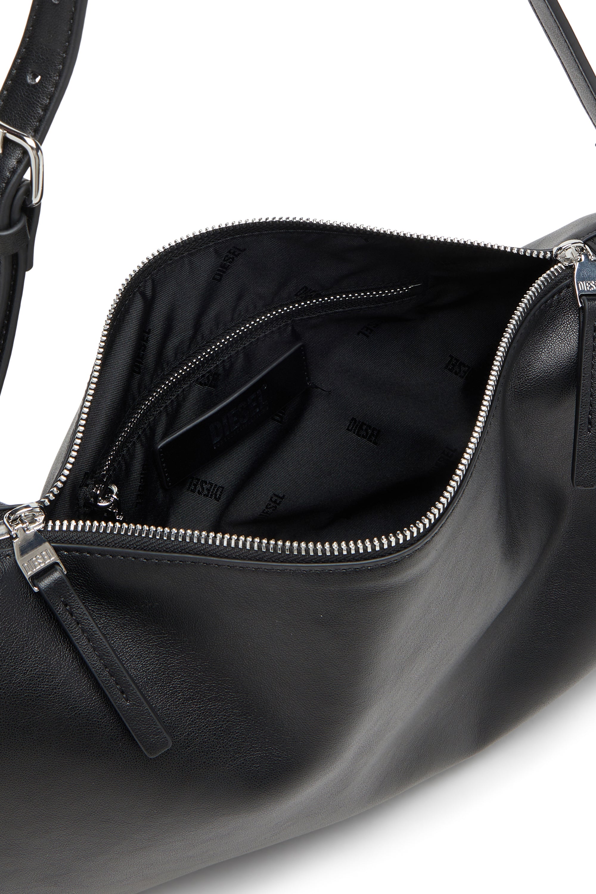 Load-D-Shoulder Bag With Hard-Shell Logo Sides