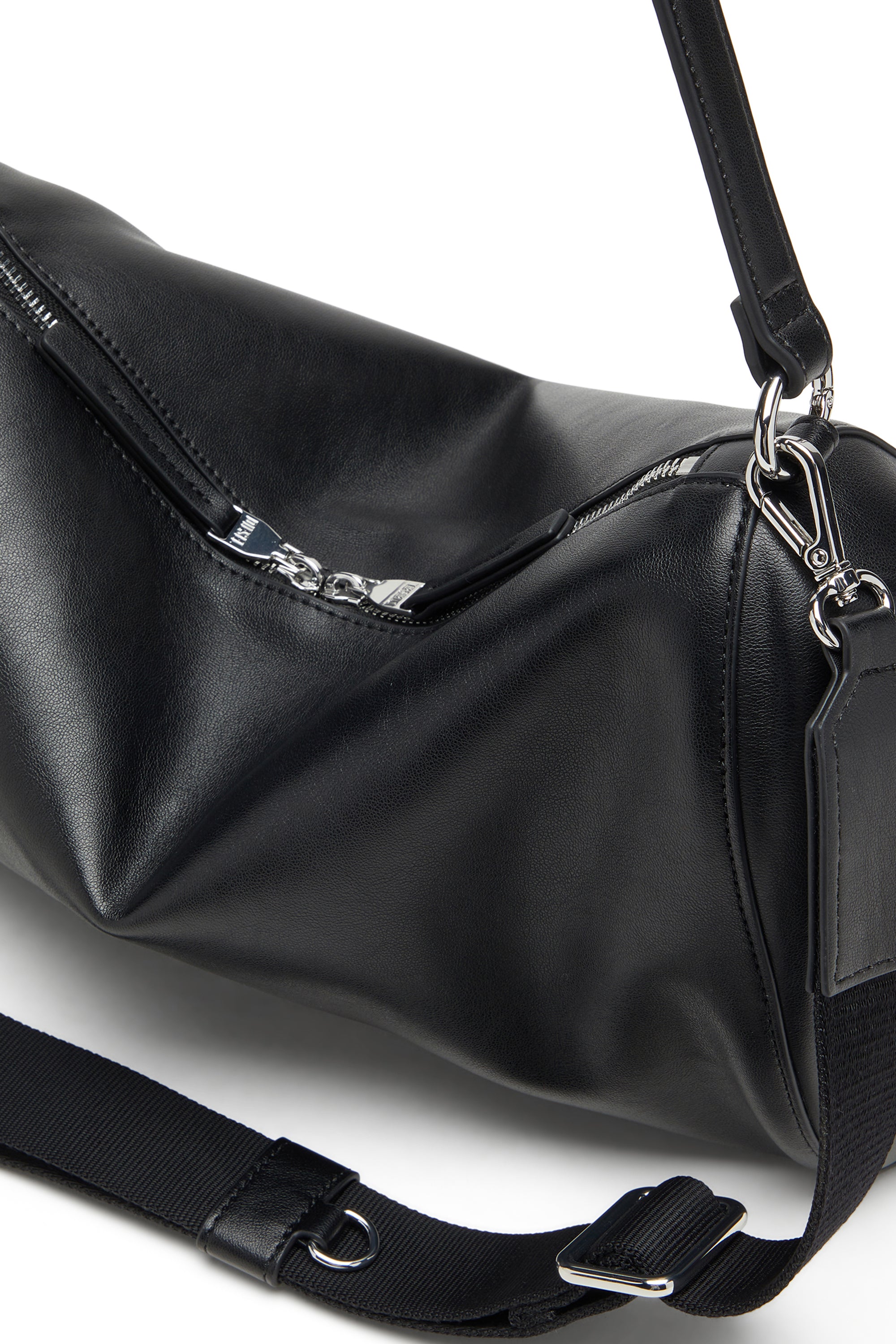 Load-D-Shoulder Bag With Hard-Shell Logo Sides