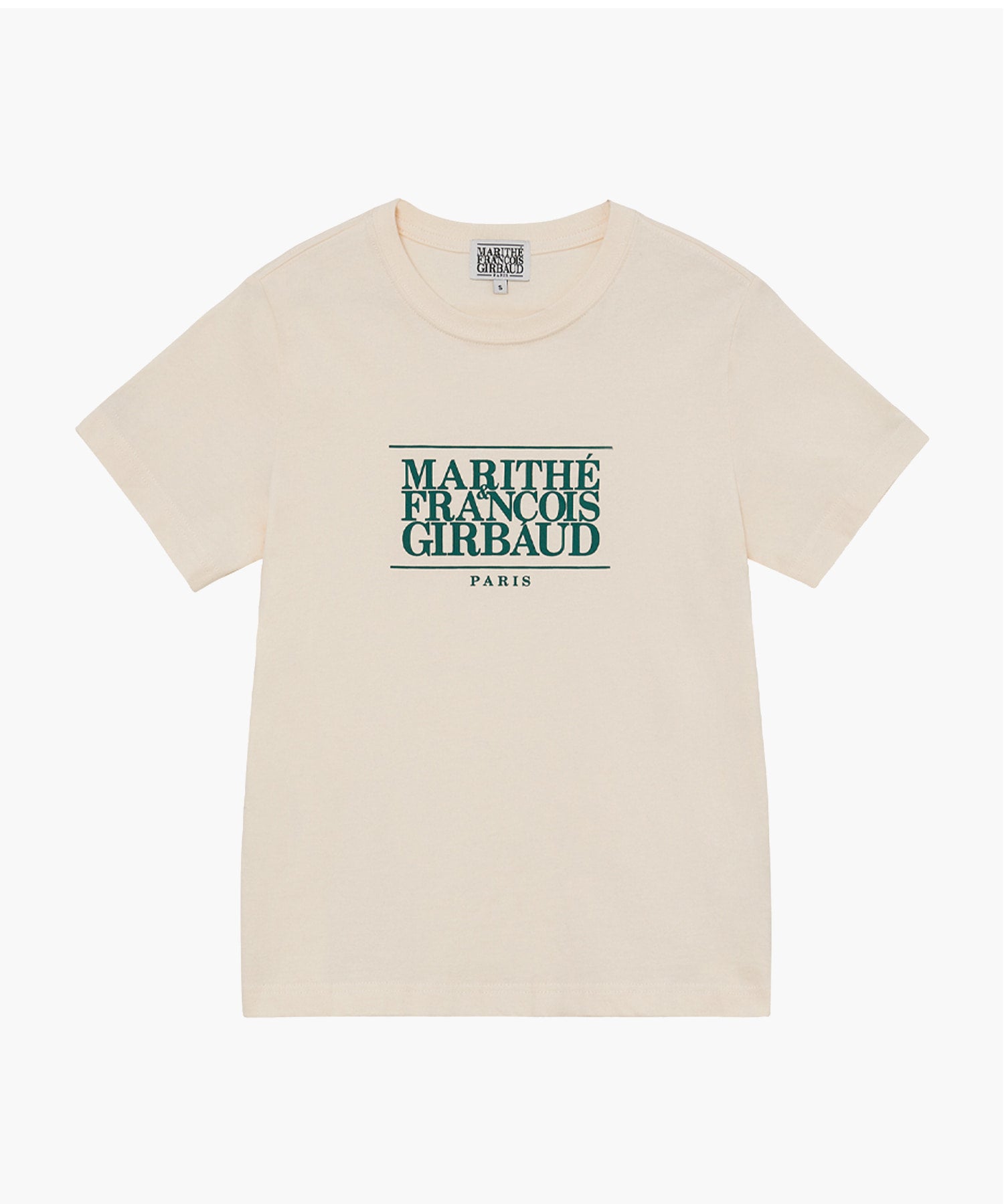 W Classic Logo Tee Light Beige
